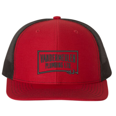 Snapback Trucker Hat (Red/Black) Thumbnail