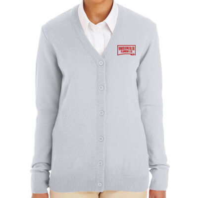 Womens Pilboc V-Neck Cardigan Thumbnail