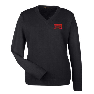 Womens Pilboc V-Neck Sweater Thumbnail